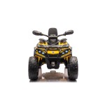 Mamido Detská elektrická štvorkolka Can-Am Outlander ATV žltá