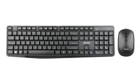 Ultron UMC300 čierna / Bezdrôtová klávesnica + myš / 2.4GHz (4040895008794)