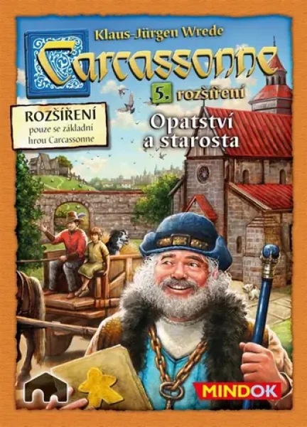 Carcassonne rozšírenie Opátstvo starosta