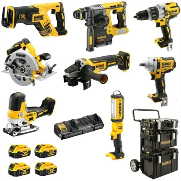 DeWalt DCK856P4 / Sada Aku náradia: DCD 996 + DCF 894 + DCH 273 + DCG 405 + DCS 367 + DCS 335 + DCS 570 + DCL 050 (DCK856P4)