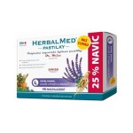 Simply You Herbal Med bez cukru šalvia ženšen Vitamín C 30 pastiliek