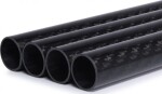 Alphacool Alphacool Carbon HardTube 16mm 4x 80cm, tube (black, set of 4)