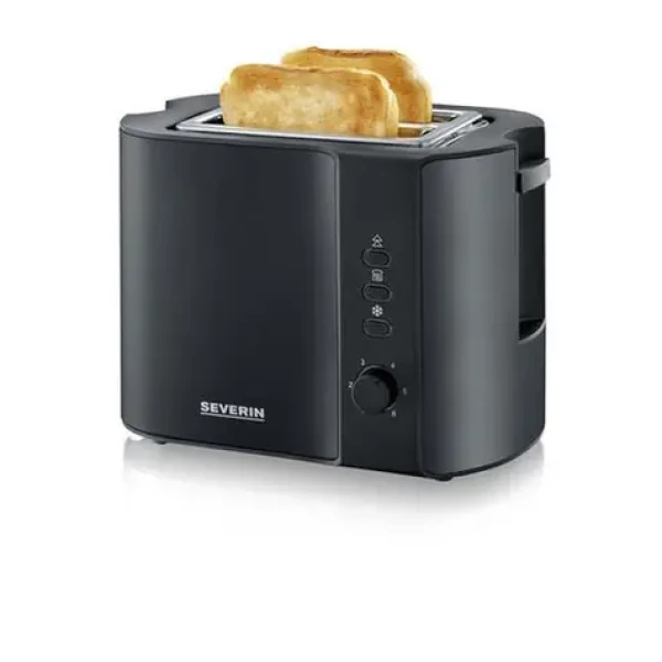 Severin AT 9552 čierna / Hriankovač / 800W / ohrev / rozmrazovanie (AT 9552)
