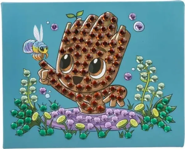 CRYSTAL ART Diamantové maľovanie Junior Star Wars: Groot