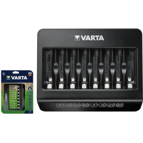 Varta LCD Multi Charger+ / Nabíjačka batérií / 100-240V / USB-C / 8xAA | AAA (529972)