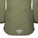 Trollkids Dievčenský kabát Bergen Coat Long Waterproof Green Jacket (460-350) 116
