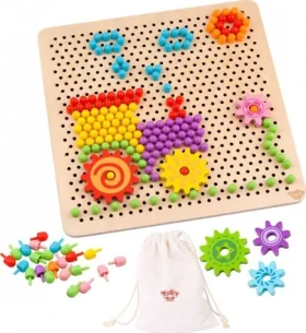 Tooky Toy Mozaika s štipcami