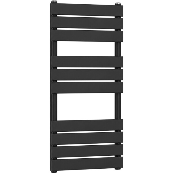 CERANO - Kúpeľňový radiátor Claude - bočné pripojenie - 480 W - čierna matná - 1000x500 mm CER-050692