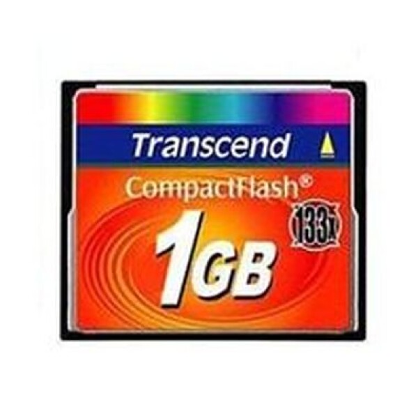 Transcend Compact Flash karta 133x 1GB (TS1GCF133)