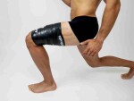 Spophy Flossband Black, flossband čierny, 5 cm x 2 m
