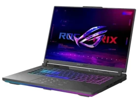 Asus ROG Strix G16 G614PR-RV081W sivá / Herný notebook / 16" WUXGA / AMD RYZEN 9 8940HX 2.4GHz / 32GB / 1TB SSD (G614PR-RV081W)