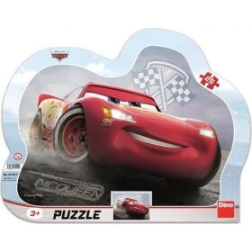 Dino CARS 3: BLESK MCQUEEN - kontúra Puzzle