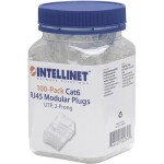 Intellinet Kabel, 502344, zástrčka RJ45, CAT 3, CAT 4, CAT 5, CAT 5e, CAT 6, piny:8P8C, 100 ks; 502344