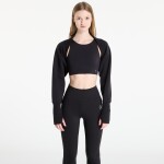 Mikina adidas x Stella Mccartney Studio Sweatshirt Shrug Black M