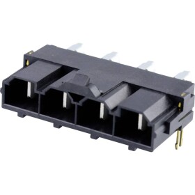 Molex vstavaná pinová lišta (štandardná) Počet pólov 4 Raster (rozteč): 10 mm 428204223 1 ks Tube; 428204223