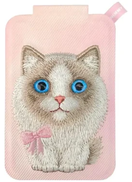 Nimmy Cat magnetická peňaženka ružová / Peňaženka na telefón so stojanom / Magnetické uchytenie (N-XDY-CXKTZJ-007D)
