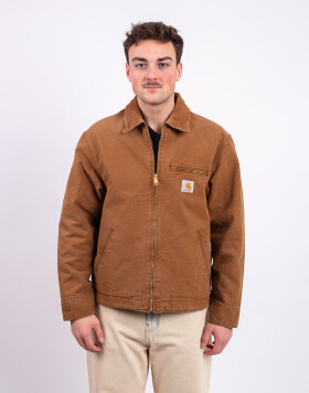 Carhartt WIP Detroit Jacket Hamilton Brown/Hamilton stone canvas M