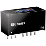 RECOM RS6-2405S DC / DC menič napätia, DPS 1.2 A 6 W Počet výstupov: 1 x Obsah 1 ks; RS6-2405S