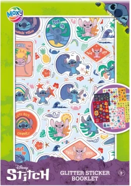 MOXY Trblietavé samolepky Stitch