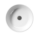GSI - KUBE X keramické umývadlo na dosku, priemer 45cm, biela ExtraGlaze 942711