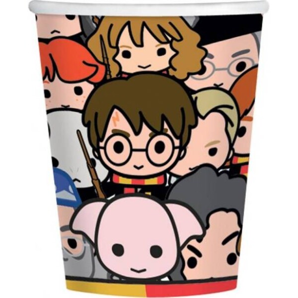 Papierový pohár 250ml 8ks Harry Potter Amscan