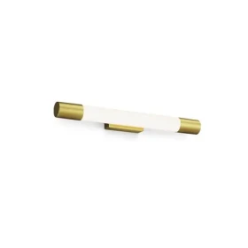 Philips Rover mosadz / LED svietidlo NAD zrkadlo / 5W / 2700K / IP44 (929004105501)
