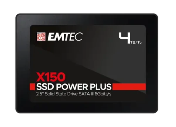 EMTEC X150 SSD Power PLUS 4TB / SSD / SATA3 2.5" / čítanie: 520MBs / zápis: 500MBs (ECSSD4TX150)