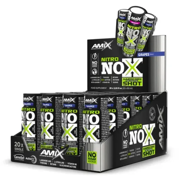 Amix NitroNox Shot 20 x 60 ml grapes (15896)