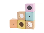 PlanToys PlanToys Zmyslové kocky (6ks) "PlanLifestyle"
