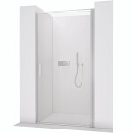 CERANO - Sprchové otočné dvere Porte L/P - 8 mm - chróm, transparentné sklo - 90x195 CER-413477