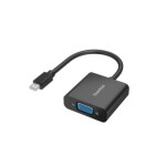 Hama 00200333 Mini-DisplayPort / VGA adaptér [1x UK zástrčka - 1x mini DisplayPort zástrčka] čierna; 00200333