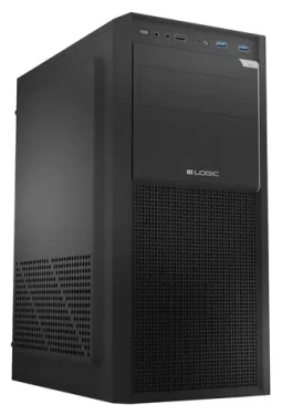 Logic J23 Pre USB-C čierna / Skriňa / Midi Tower / ATX / USB-C 3.2 Gen 2 / bez zdroja (LC-A-J23PR-1F-B)