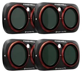 Freewell Bright Day sada filtrov pre Insta360 Luna Ultra / Filtre / ND8/PL, ND16/PL, ND32/PL, ND64/PL / 4 ks (FW-LNUB-BRG)