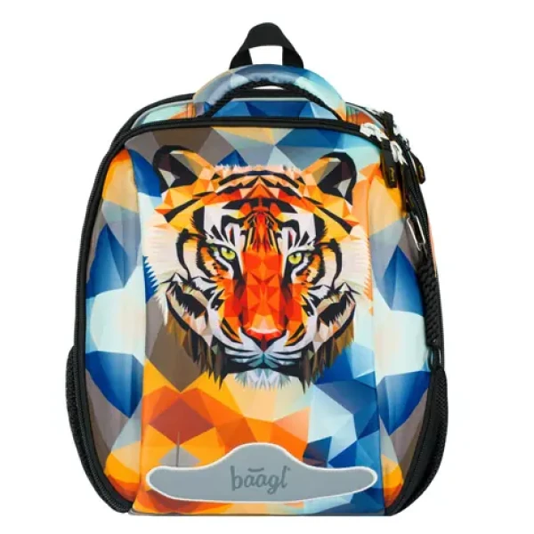 BAAGL Školská aktovka Shelly Tiger / 23 l / vhodná od 1. triedy ZŠ (A-32039)