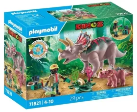 Playmobil® Dinos 71821 Triceratops s mláďaťom