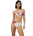 Dámska plavková podprsenka Summer Fleur WP - Triumph tmavá kombinace tyrkysové (M025) 038C