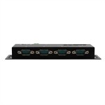 Exsys EXSYS - GmbH Etherent zu 4 x RS-232/422/485 inkl. 12V/3A Netzteil PoE - Ethernet sériový server pre konzoly; EX-6124-2PoE