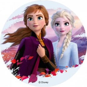 Jedlý papier Frozen 2 Anna a Elsa 20 cm - Dekora - Dekora