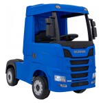Mamido Elektrický kamión Scania R-SÉRIA 4x4 modrý