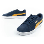 Puma pánske športové tenisky Smash 3.0 leather classic trendy navy blue 44