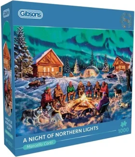 GIBSONS Puzzle Noc s polárnym septembrom