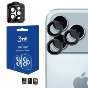 3mk Lens Protection Pre sklo na fotoaparát pre Apple iPhone 17 Pro /17 Pro Max Black (5903108664226)