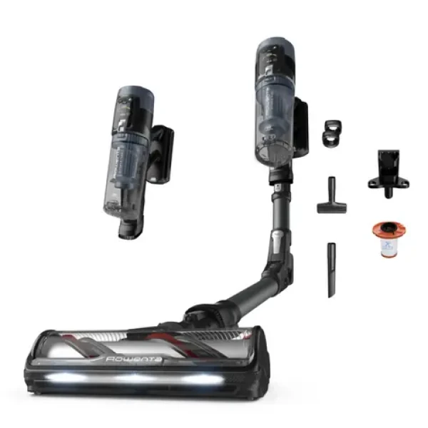 Rowenta RH9B36 X-Force Flex 14.80 Allergy čierna / Tyčový vysávač / bezvreckový / 240 W / 83 dB / 90 min prevádzka (RH9B36)