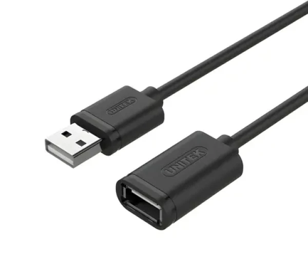 USB predlžovací kábel Y-C428GBK / Predlžovací kábel / USB-A (M) - USB-A (F) / USB 2.0 / 1 m (Y-C428GBK)