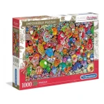 Clementoni PUZZLE Impossible: Trblietavé Vianoce