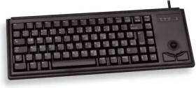 Cherry G84-4400LPBDE-2 čierna / Klávesnica s trackballom / drôtová / USB / DE layout (G84-4400LPBDE-2)
