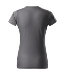 Základné dámske tričko steel grey XS