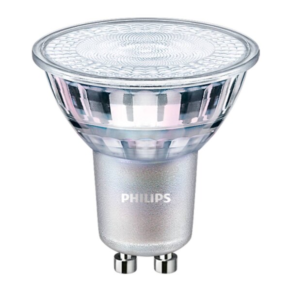 Philips Lighting 30813800 LED En.trieda 2021 F (A - G) GU10 4.8 W = 50 W teplá biela (Ø x d) 50 mm x 54 mm 1 ks; 30813800