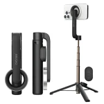 Araree Magfie Pod čierna / Selfie tyč / MagSafe Tripod / Bluetooth spúšť / Rozteč 28-69 cm (AR60-01727A)