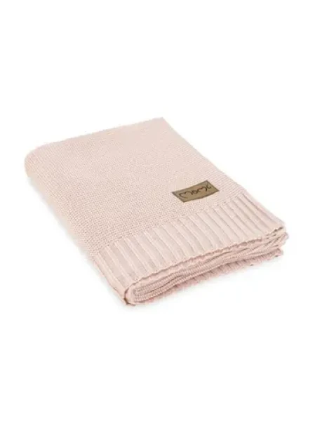 Momi HUG Detská pletená deka ružová (AKCE00058)